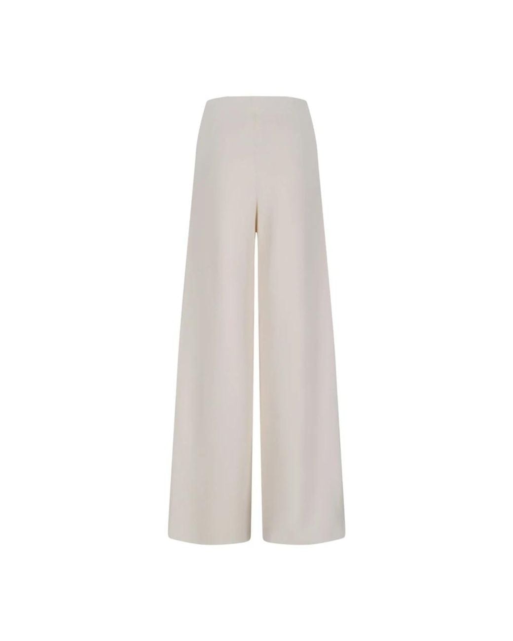 Max Mara Gray Wide Trousers