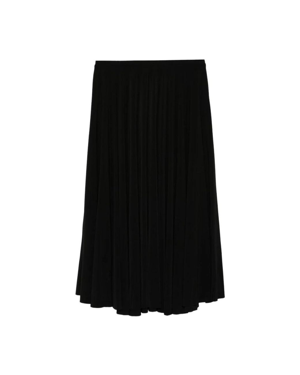 Norma Kamali Black Midi Skirts