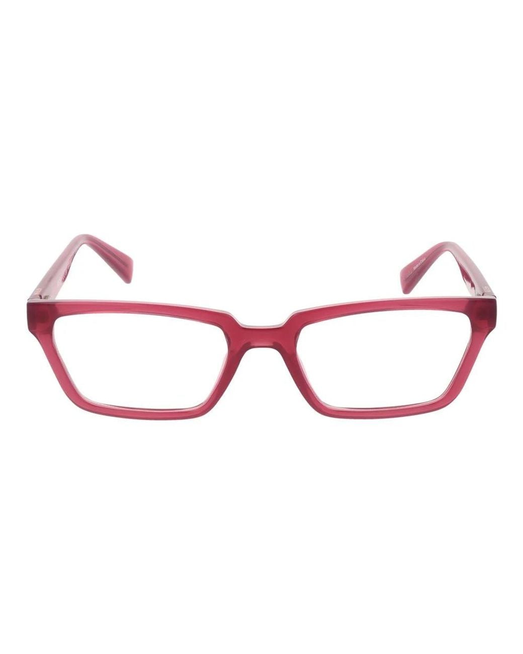 Guess Red Plastic Glasses (Frames)