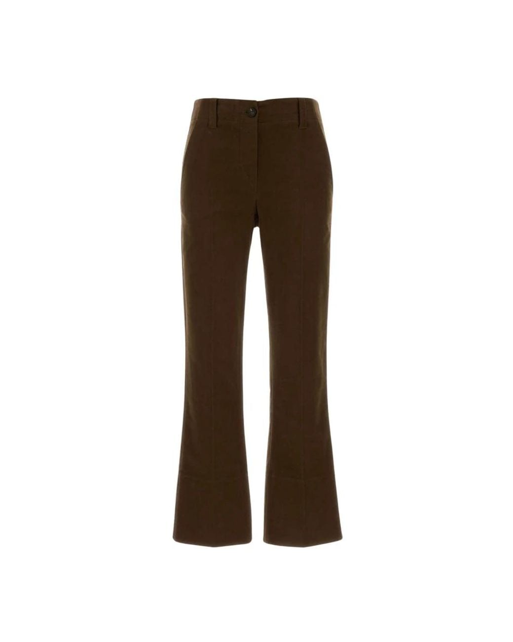 Brunello Cucinelli Brown Straight Trousers