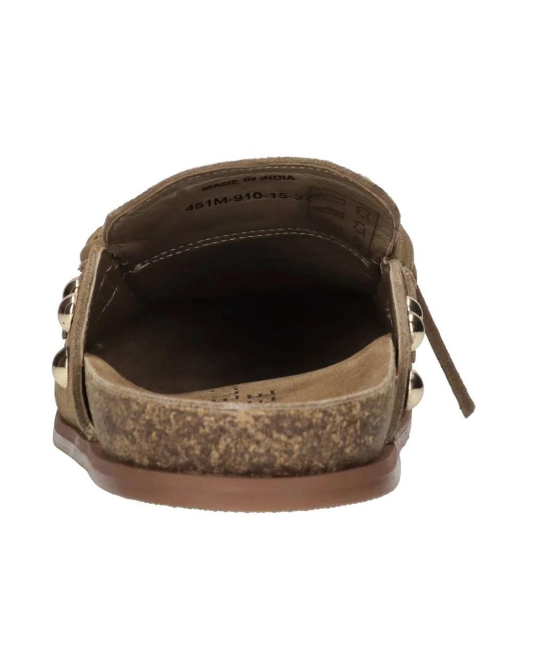 Emanuélle Vee Brown Suede Clog
