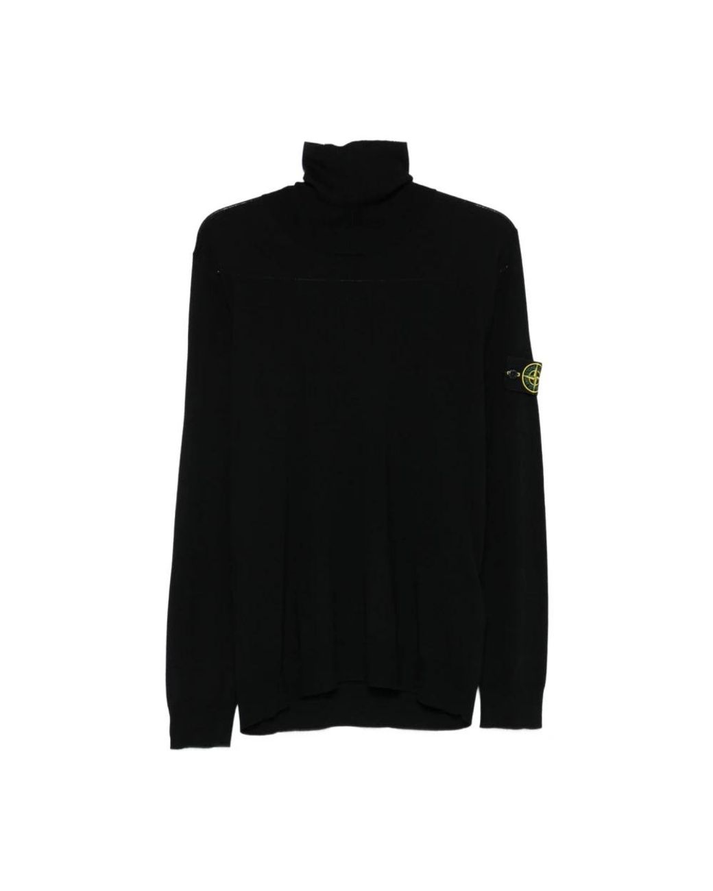Stone Island Black Turtlenecks for men