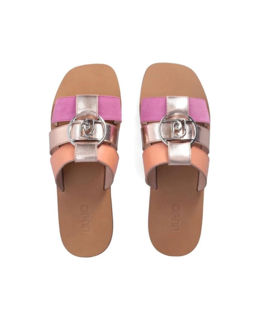 Liu Jo Pink Sliders