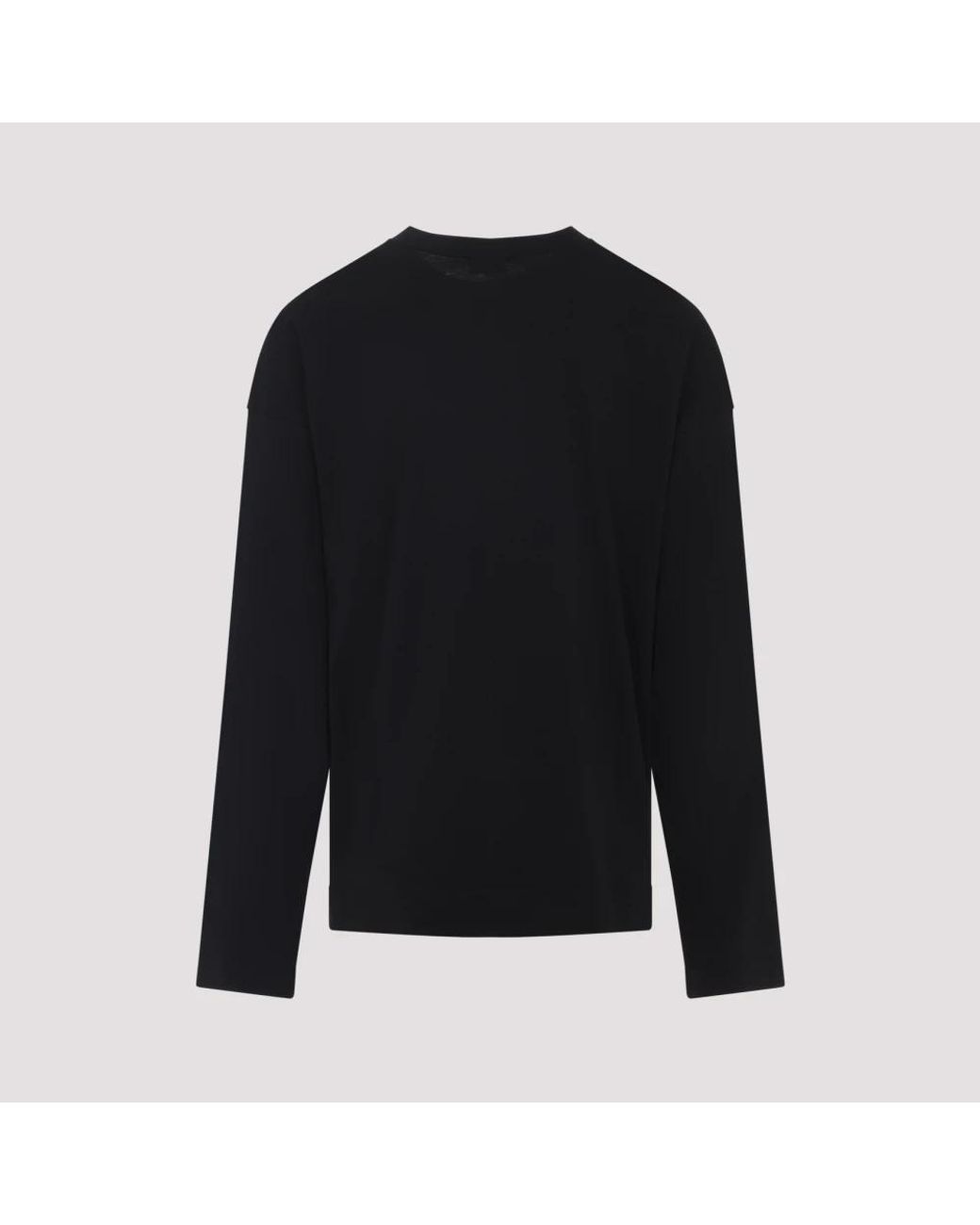 Dries Van Noten Blue Long Sleeve T-Shirts for men