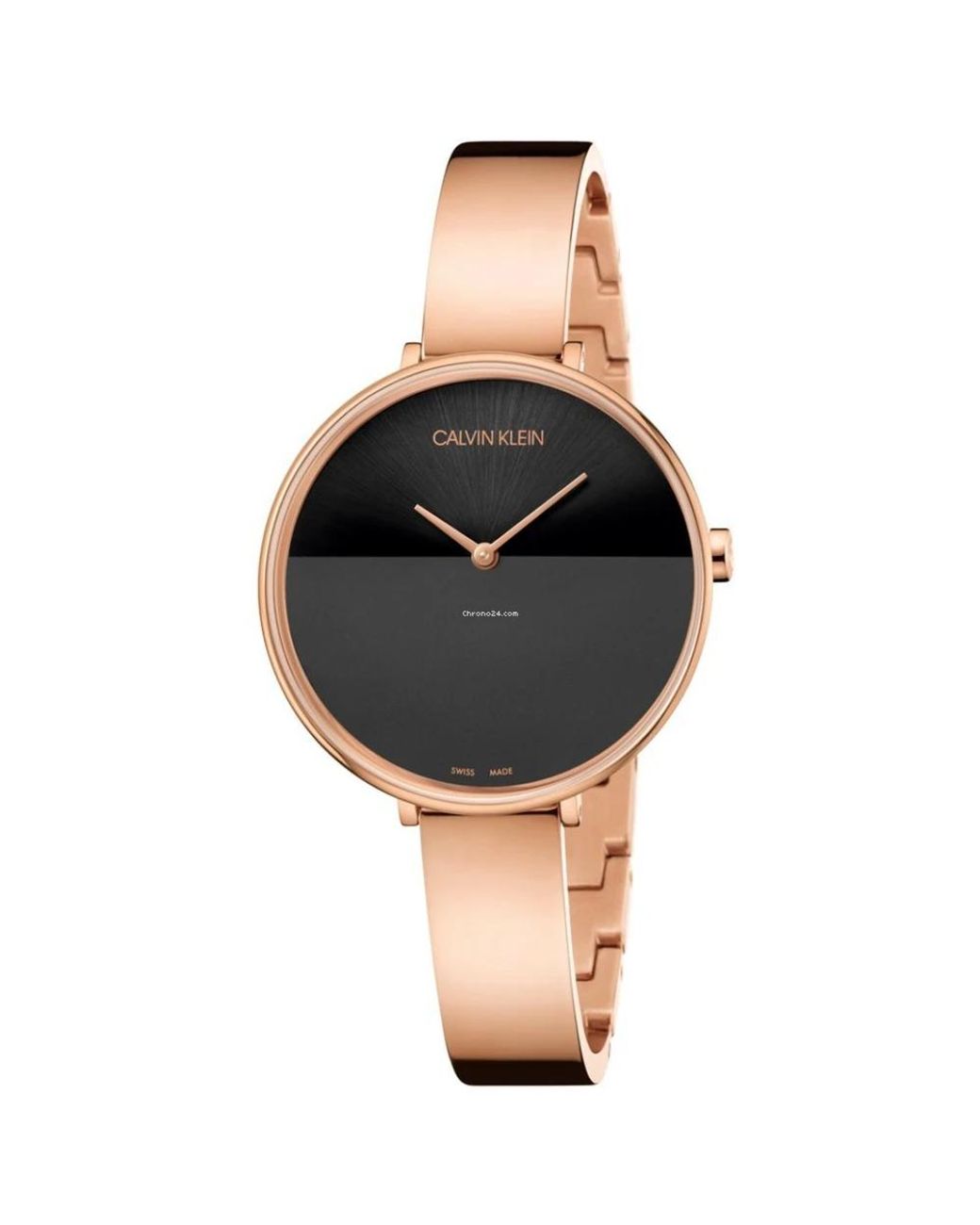 Watches Calvin Klein de color Black