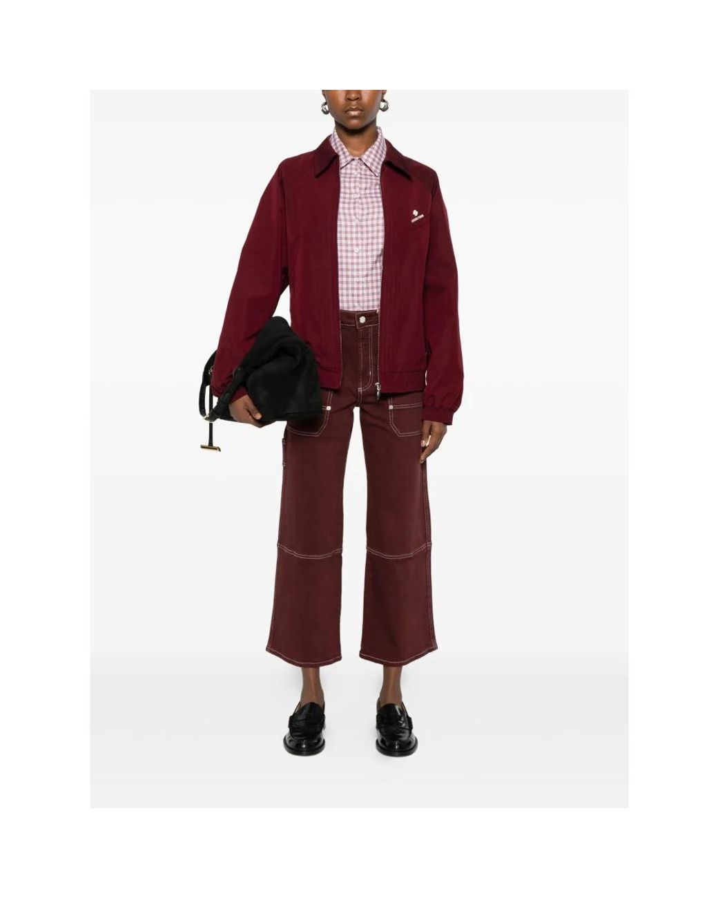 Rails Red Cropped Jeans