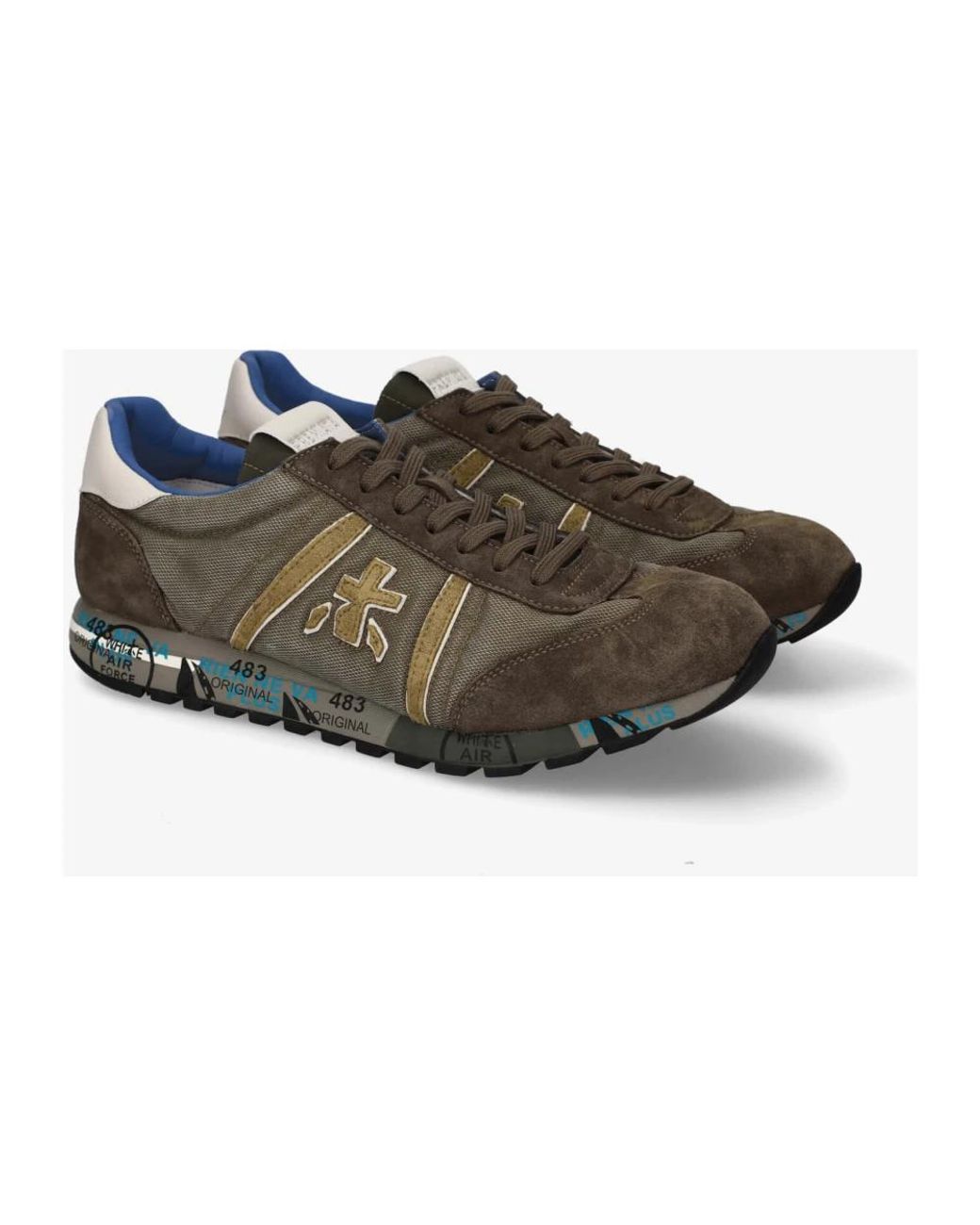 Premiata Brown Sneakers for men