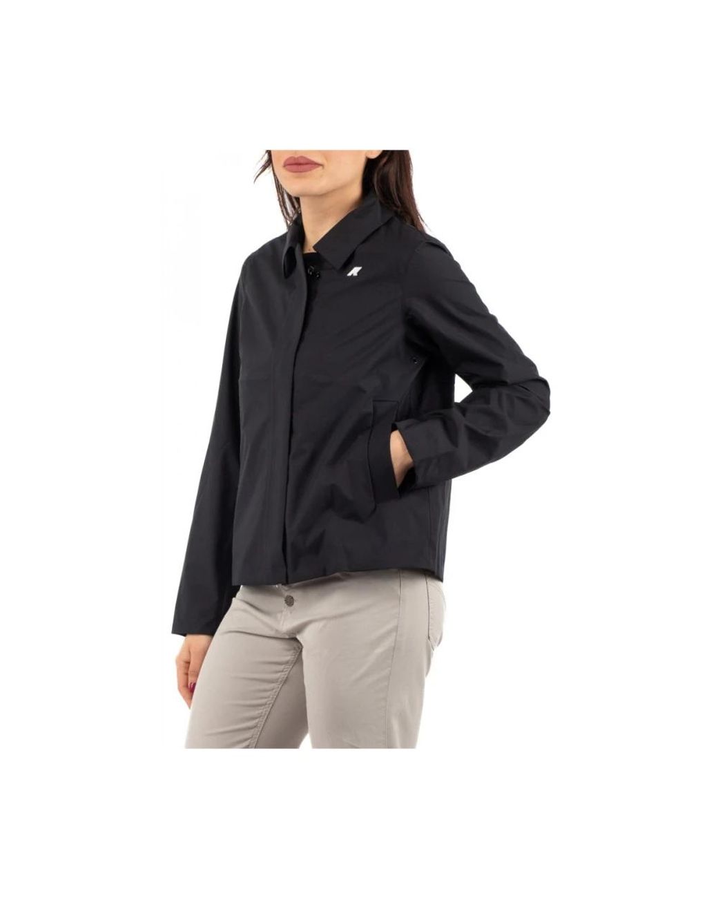 K-Way Black Light Jackets