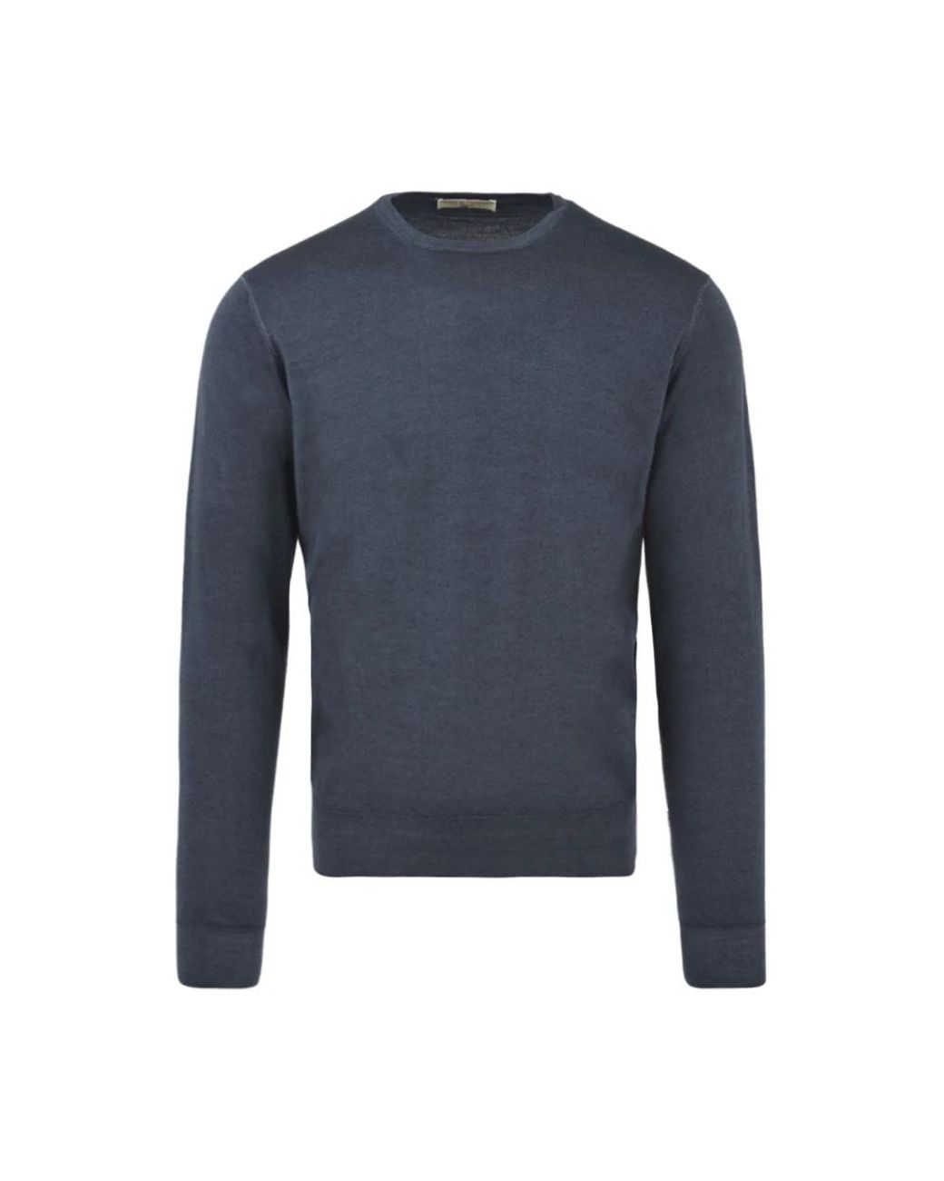 FILIPPO DE LAURENTIIS Blue Round-Neck Knitwear for men