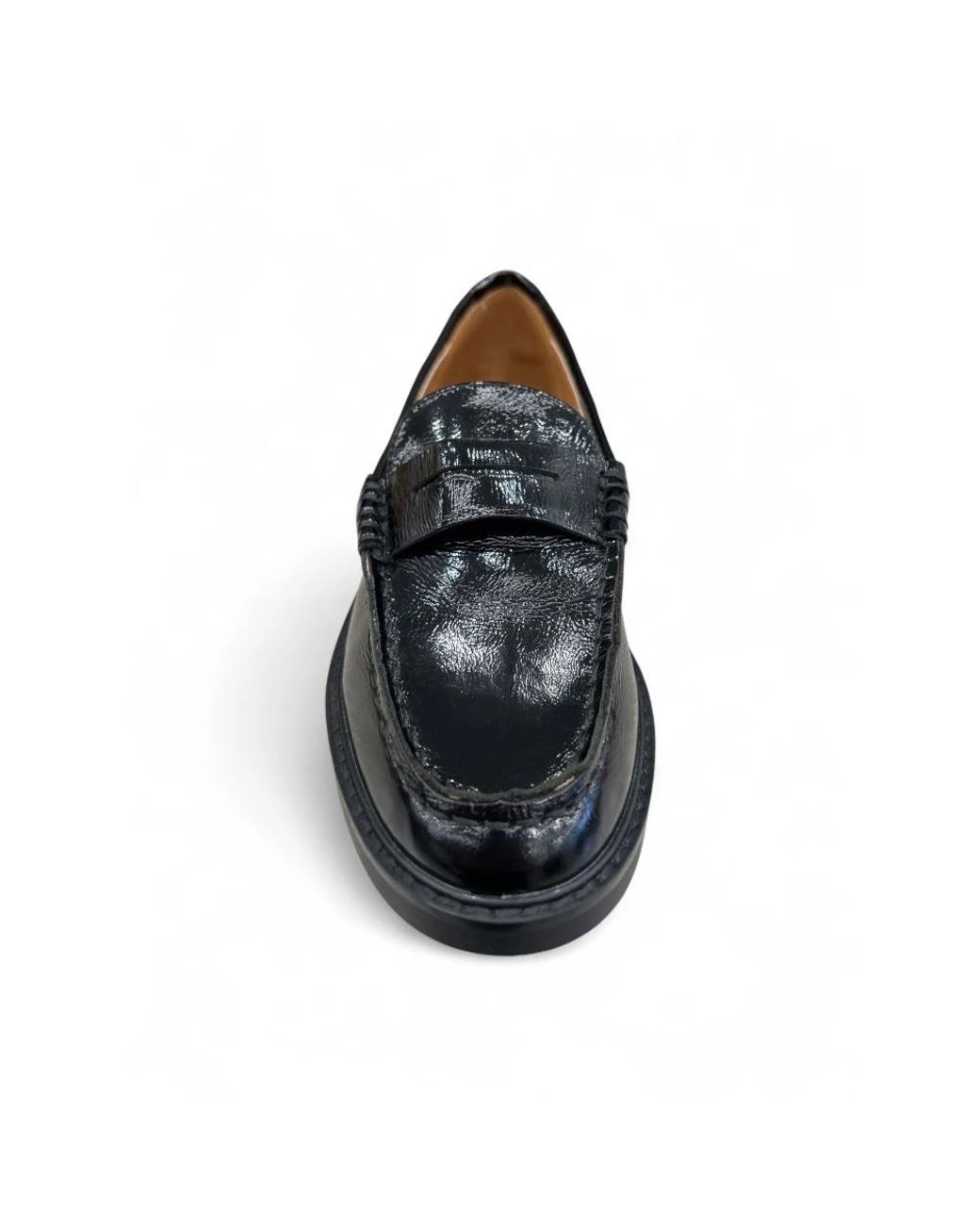 Steve Madden Black Adison Moccasin