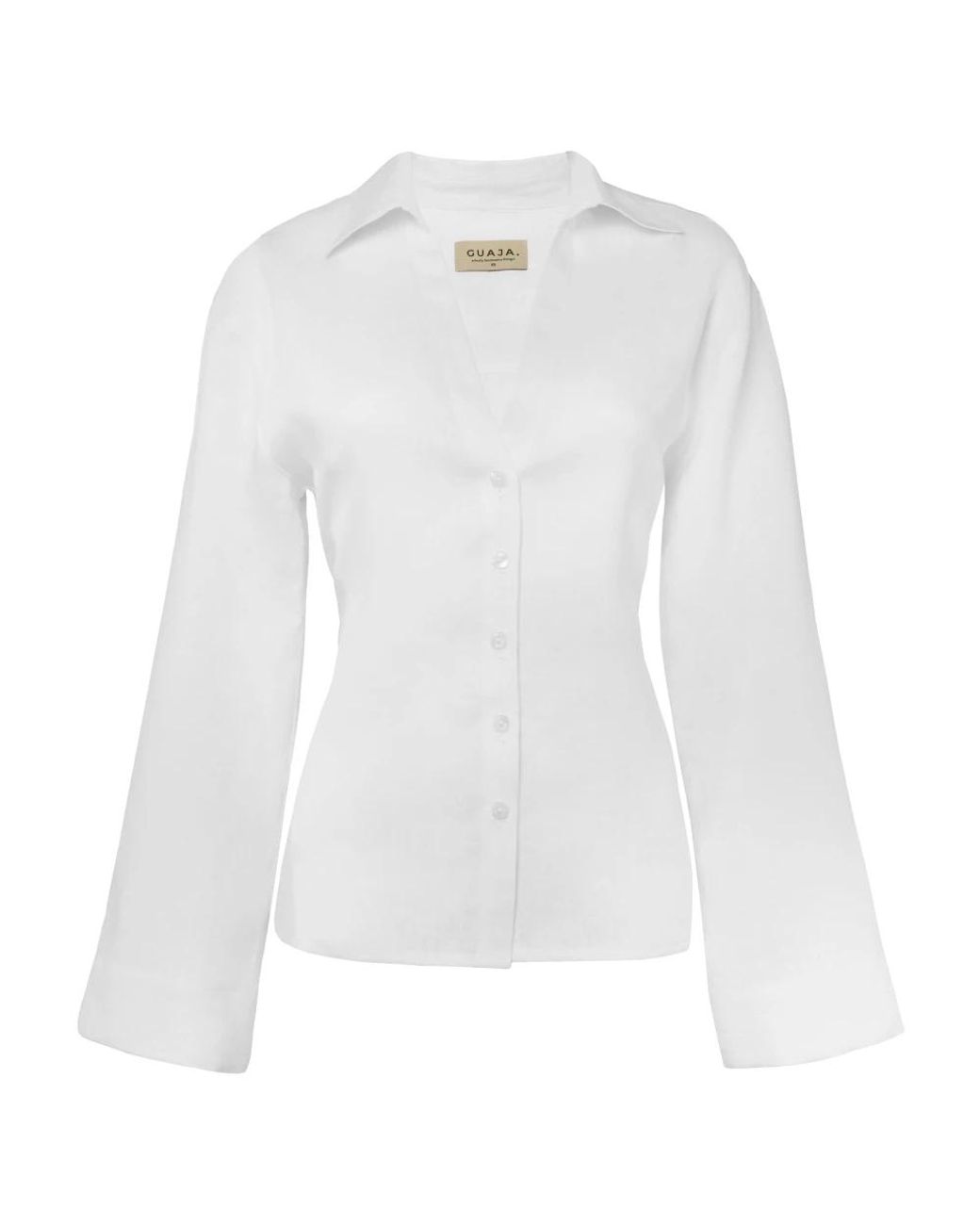 GUAJA. Overhemden ,Wit ,Shirts in het White