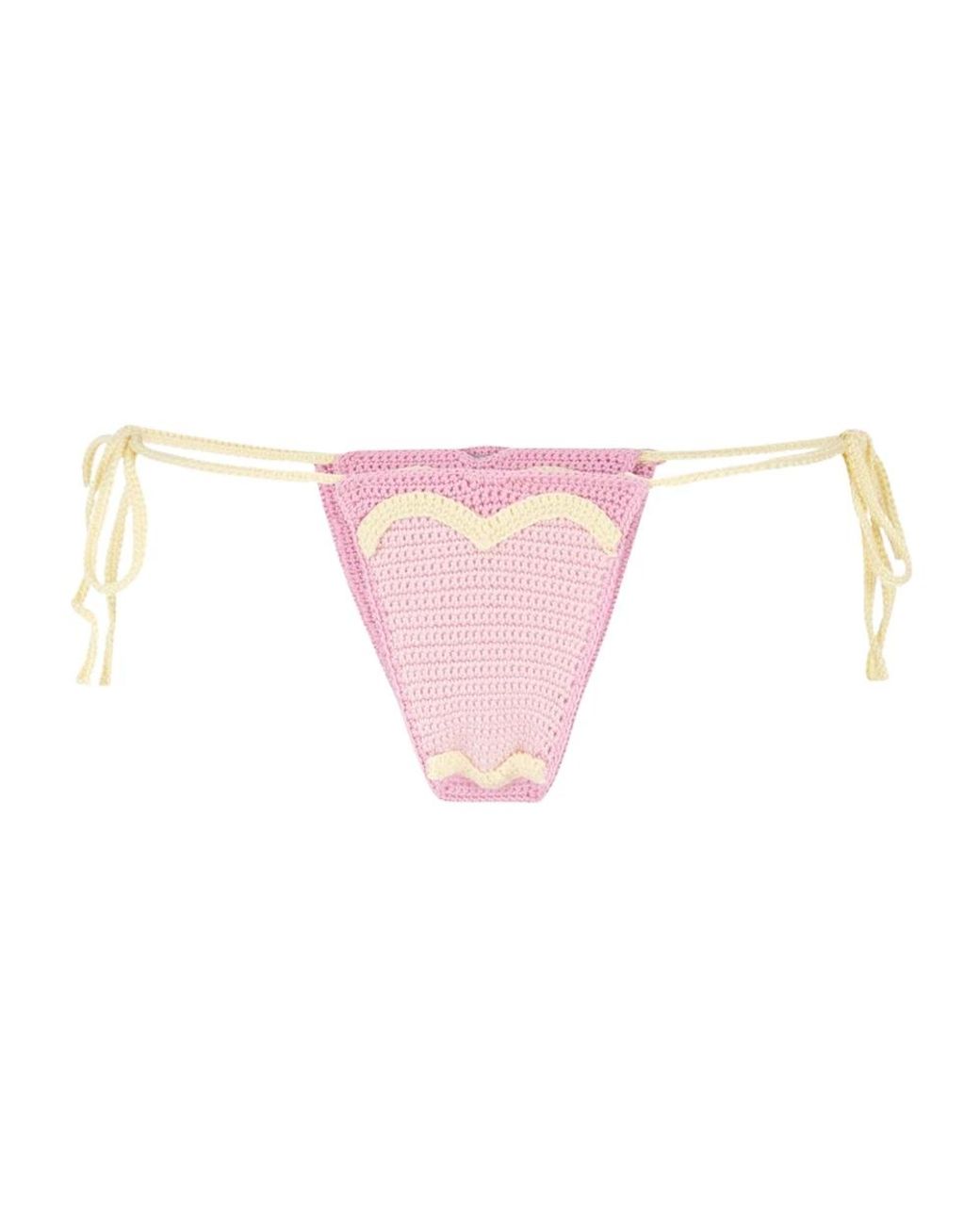 Gcds Crochet Brief in het Pink