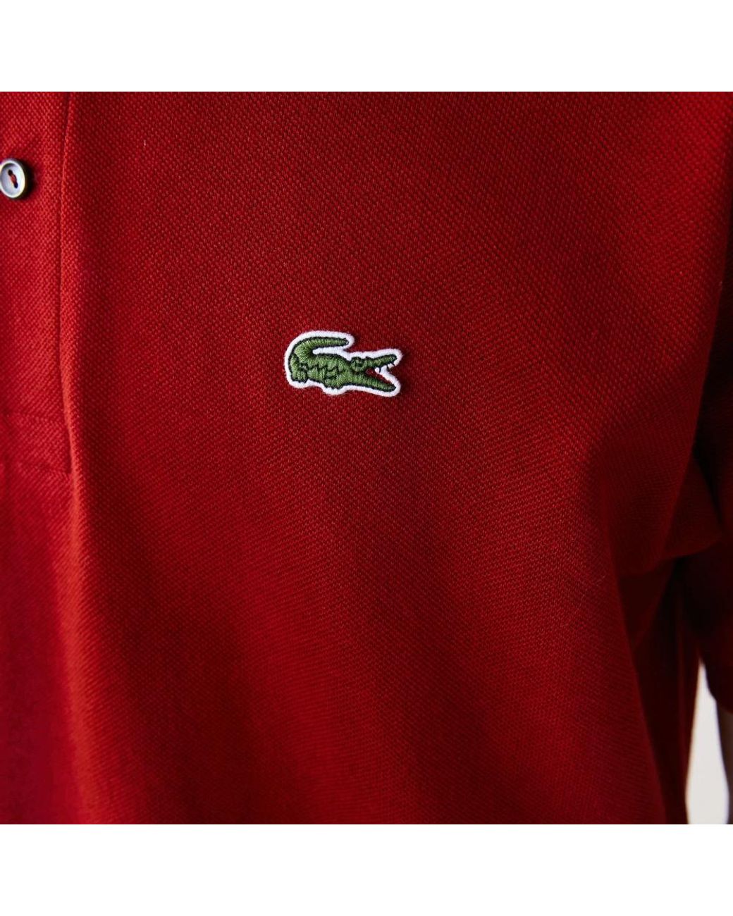 Polos Lacoste en coloris Red
