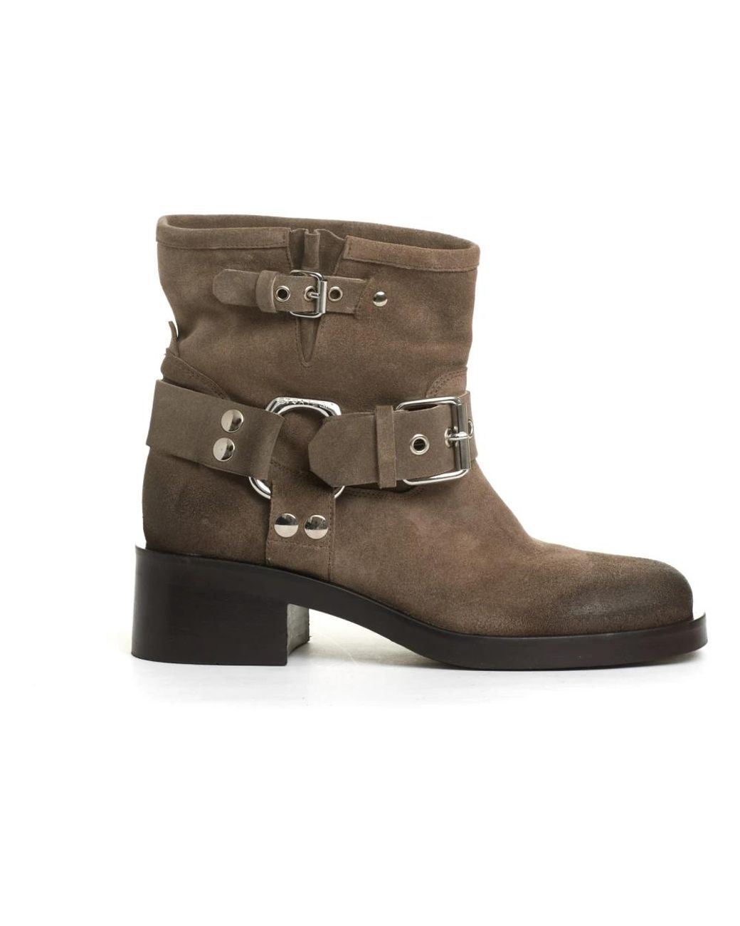 Strategia Brown Ankle Boots