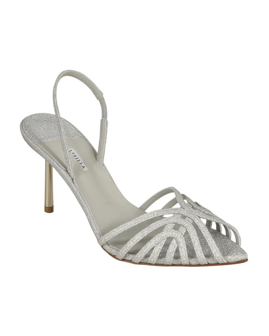 Le Silla Metallic High Heel Sandals