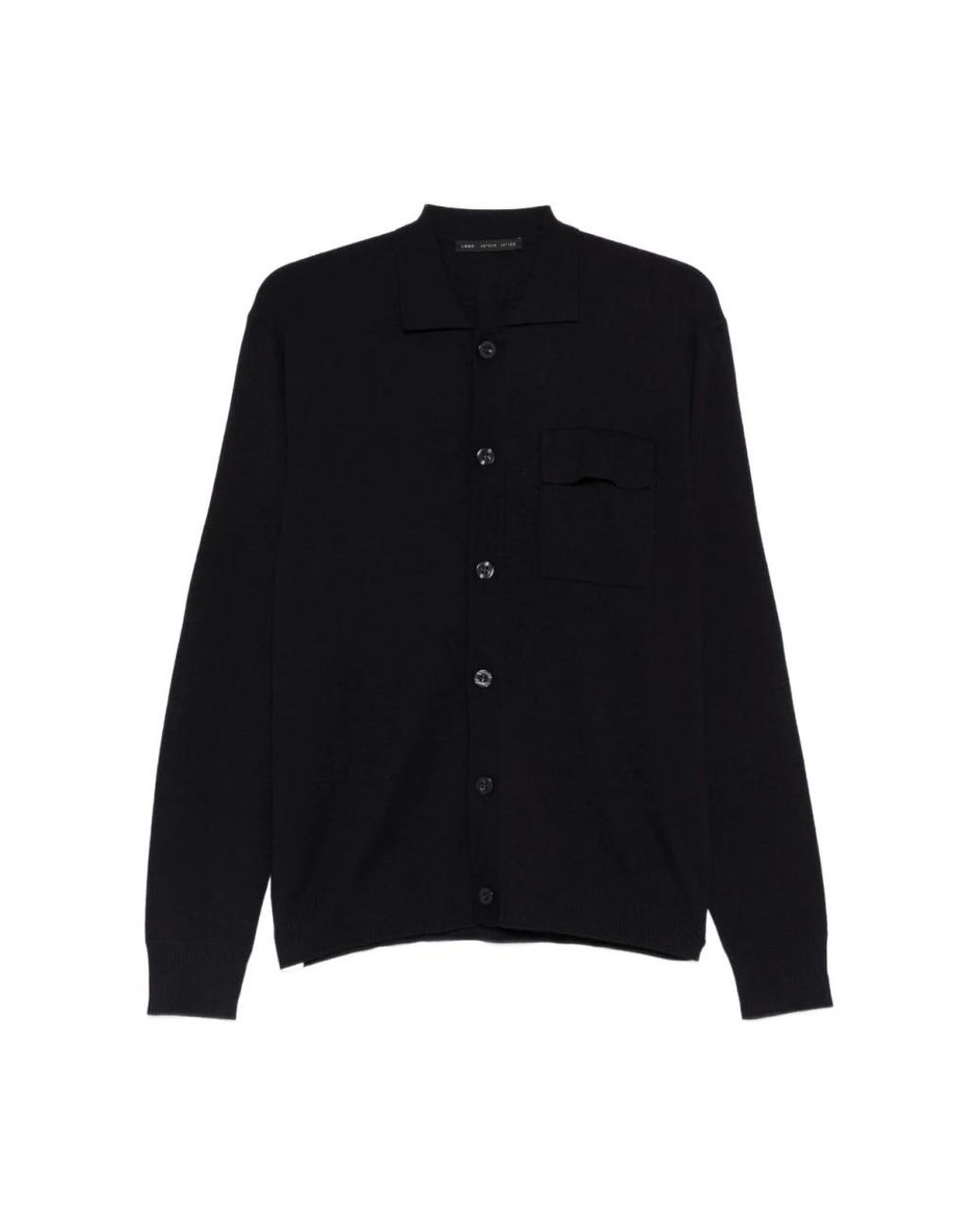 Low Brand Black Round-Neck Knitwear for men