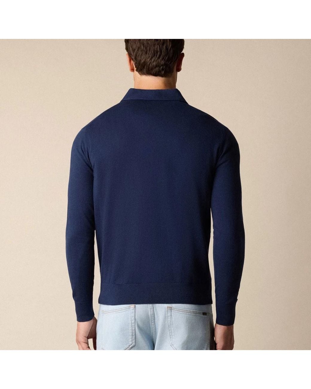 Brooks Brothers Blue Round-Neck Knitwear for men