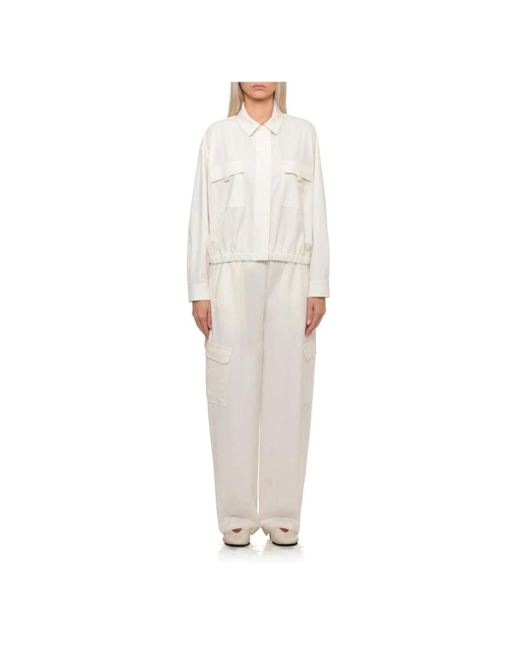 Fabiana Filippi White Light Jackets