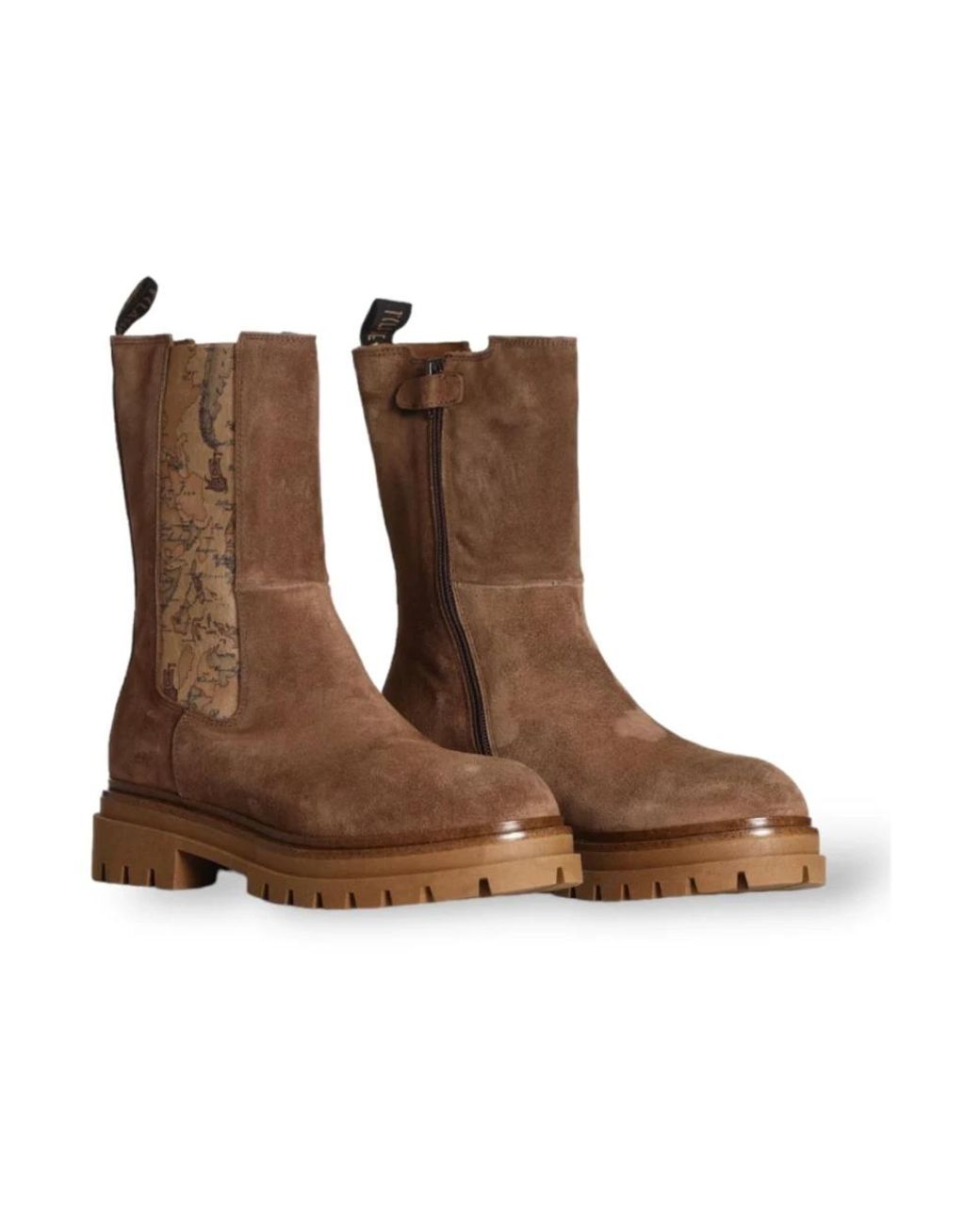Alviero Martini 1A Classe Brown Chelsea Boots