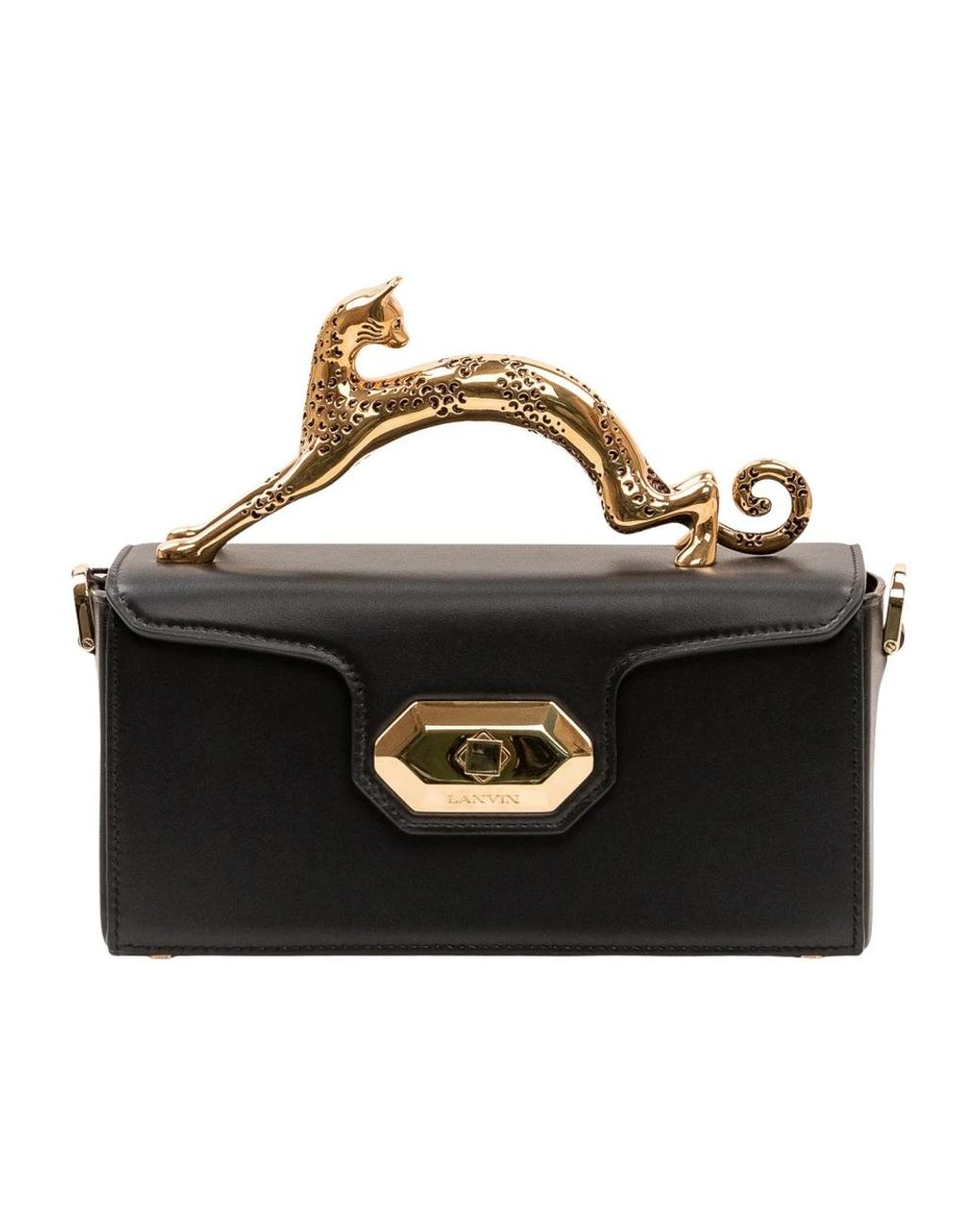Lanvin Black Cross Body Bags