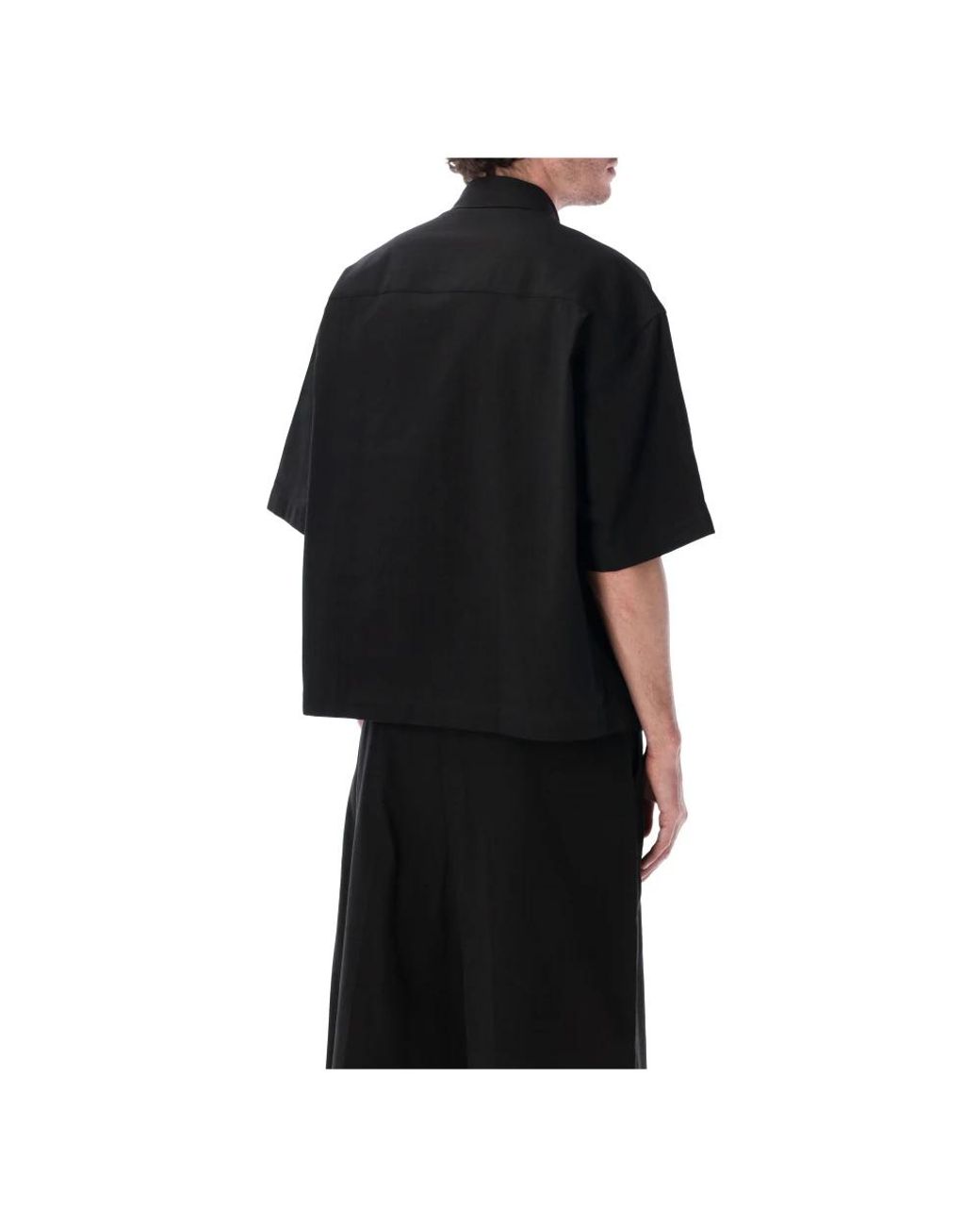 Studio Nicholson Sanko Kurzarmhemd in Black für Herren