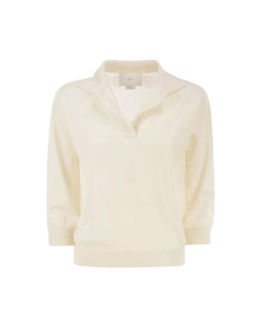 Vanisé White Cashmere Knitwear