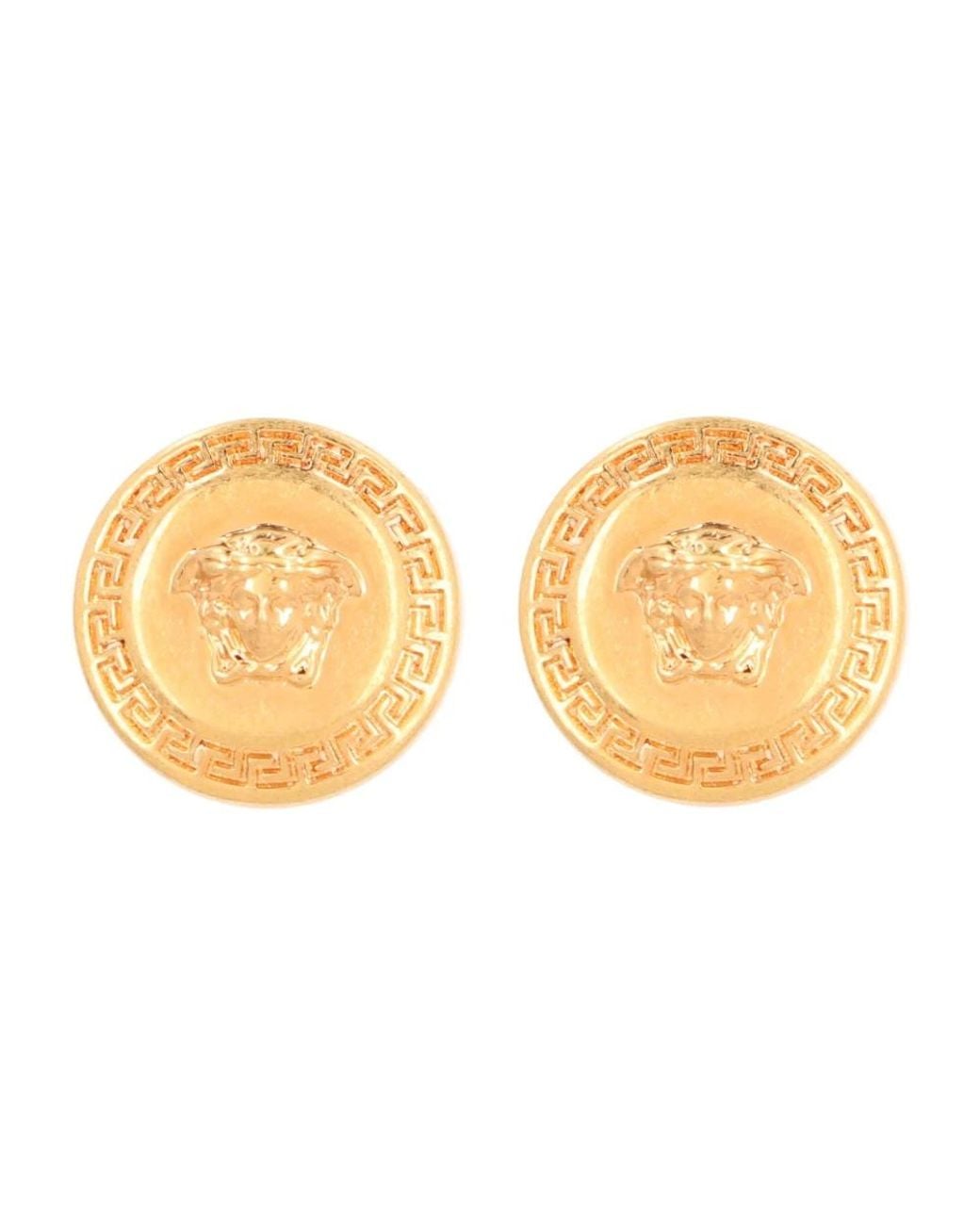 Versace Metallic Earrings