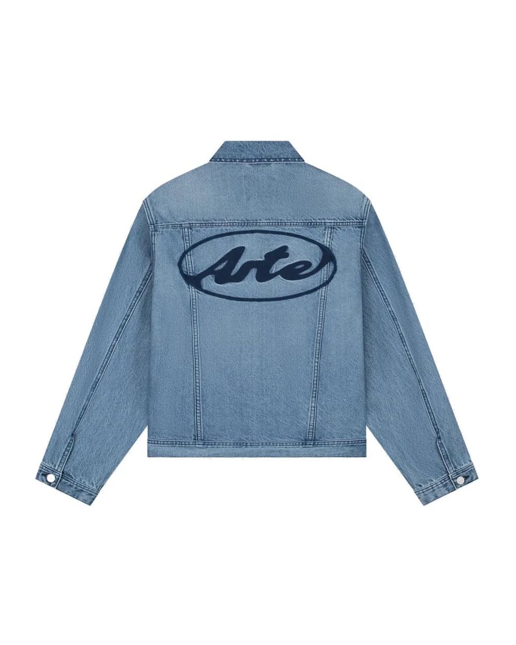Denim Jackets Arte' de hombre de color Blue