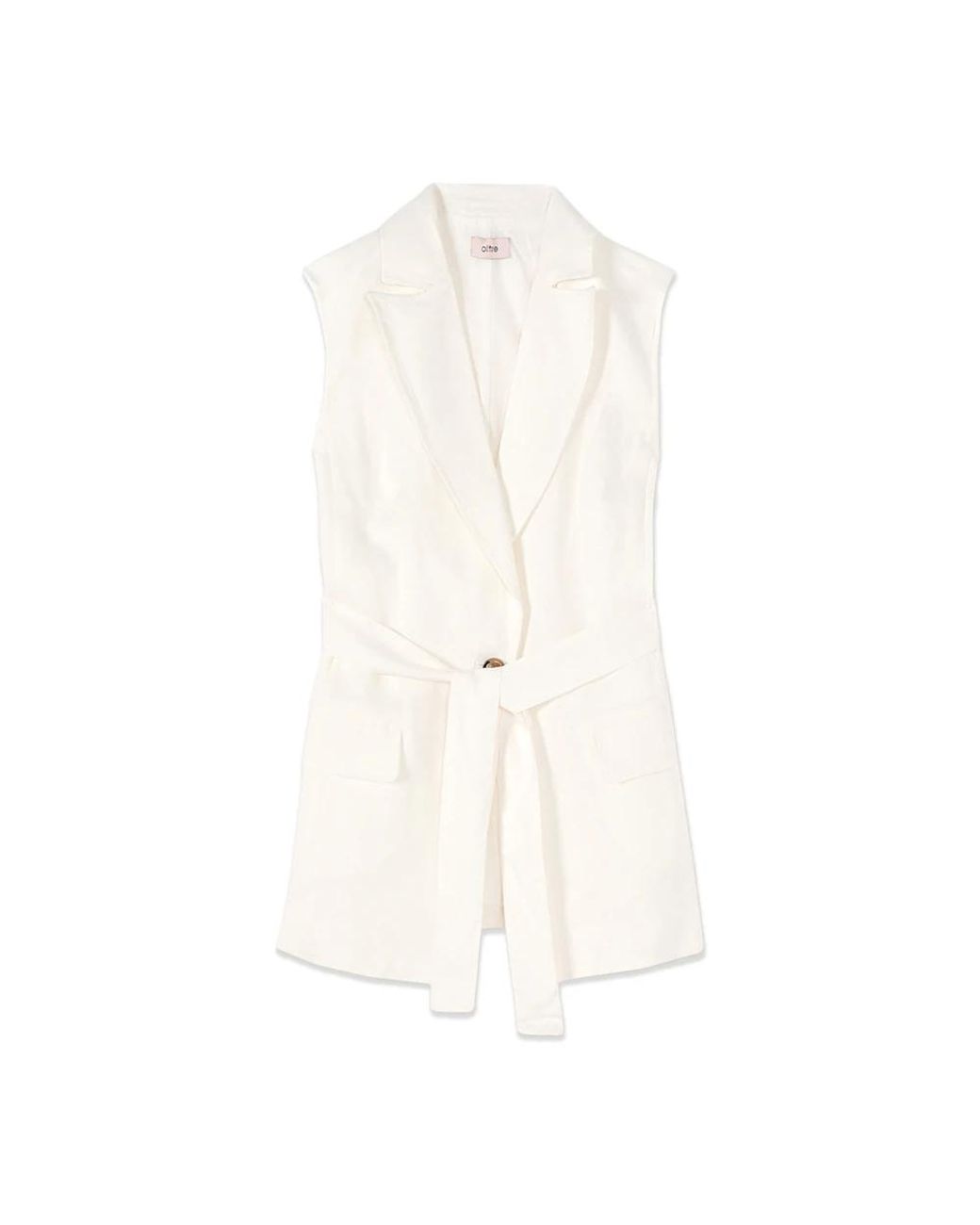 Oltre Suit Vests in het White