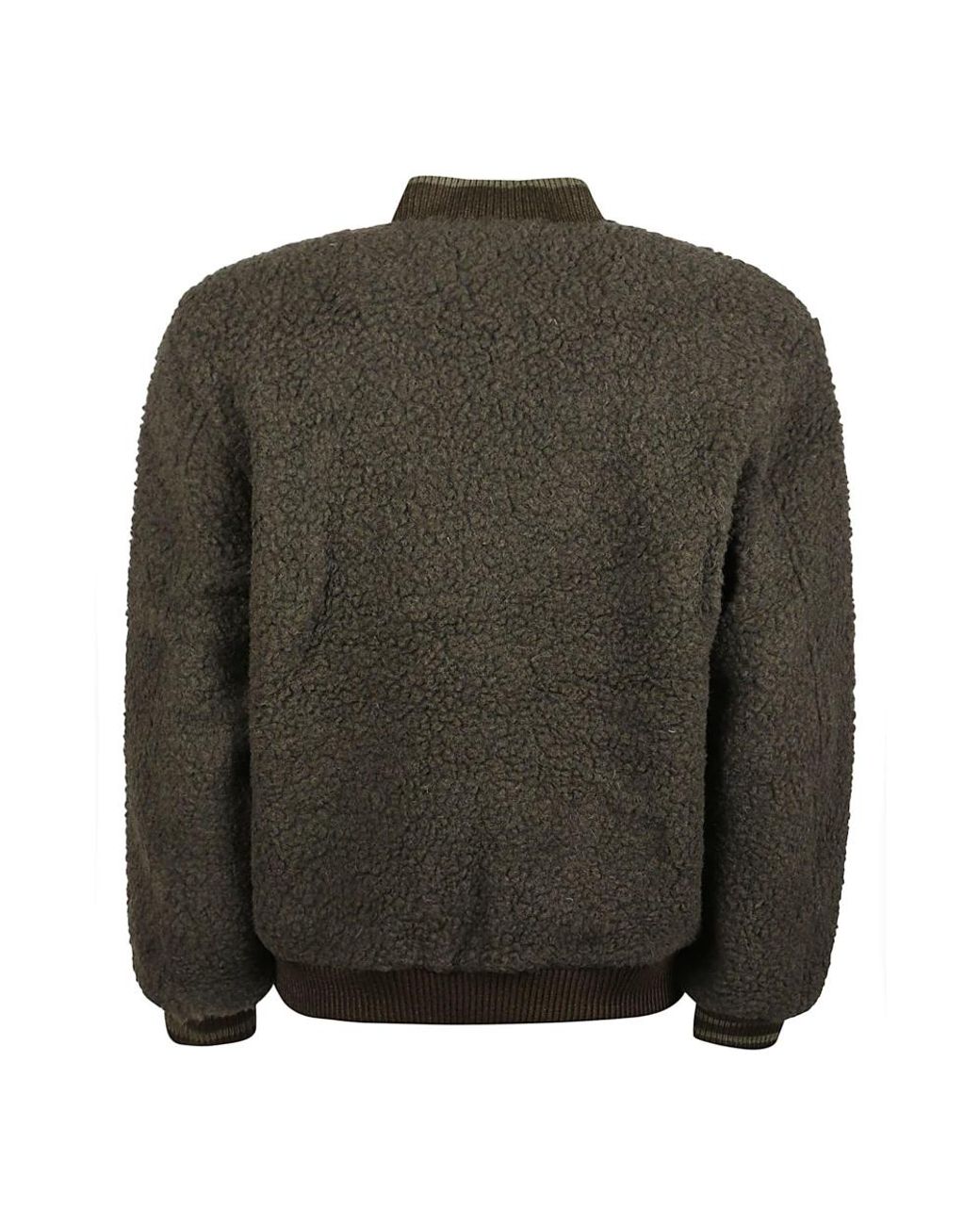 DIESEL Green Bomber Jackets for men
