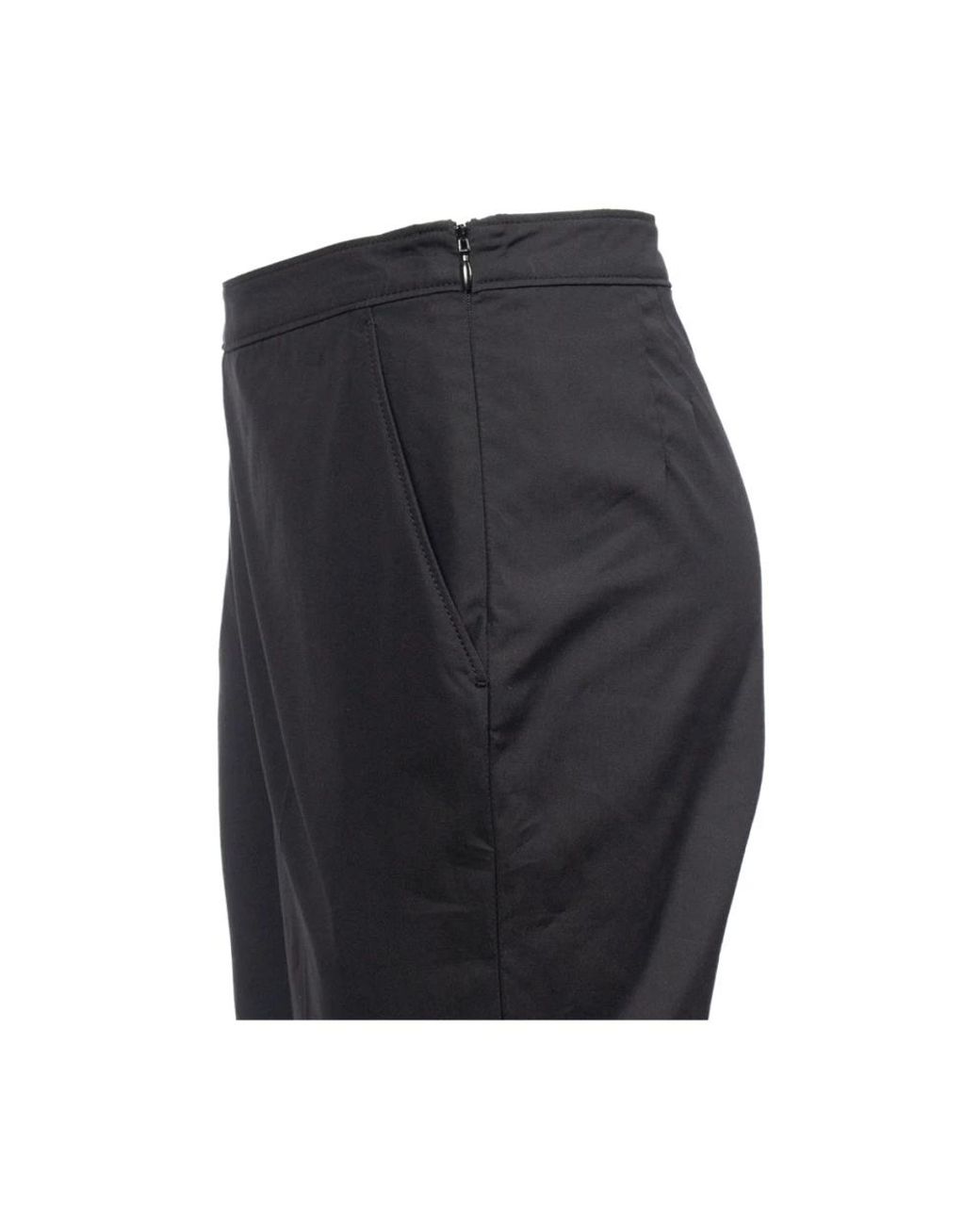 Aspesi Blue Cropped Trousers