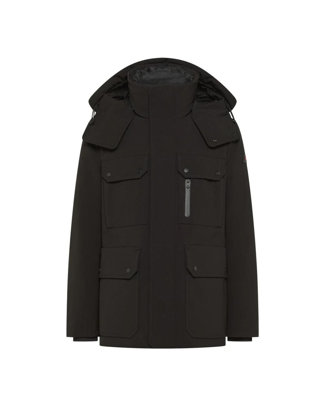 Peuterey Black Down Jackets for men