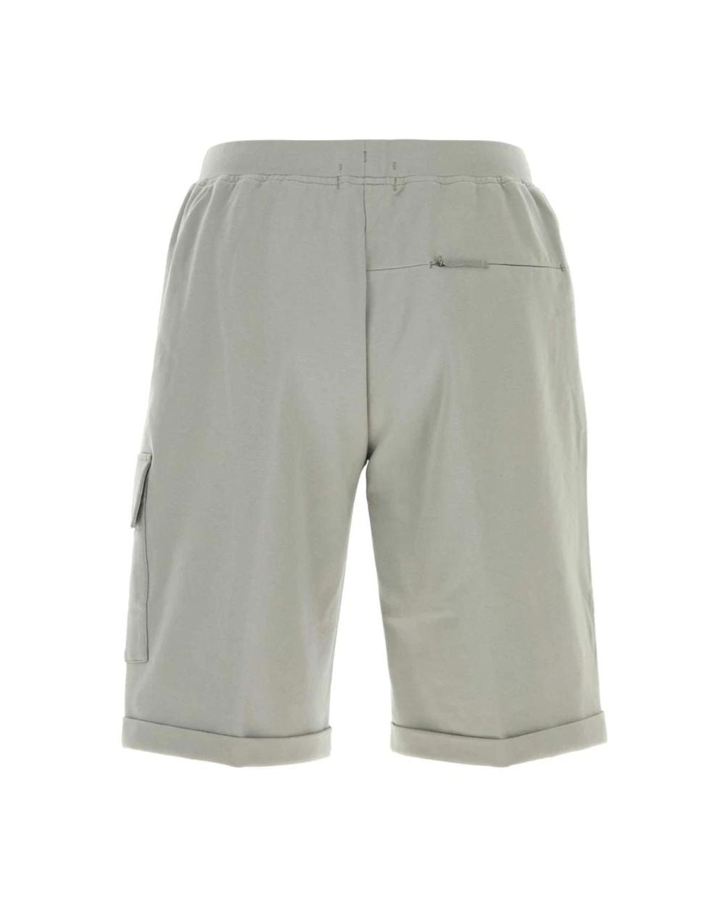 C P Company Gray Casual Shorts for men
