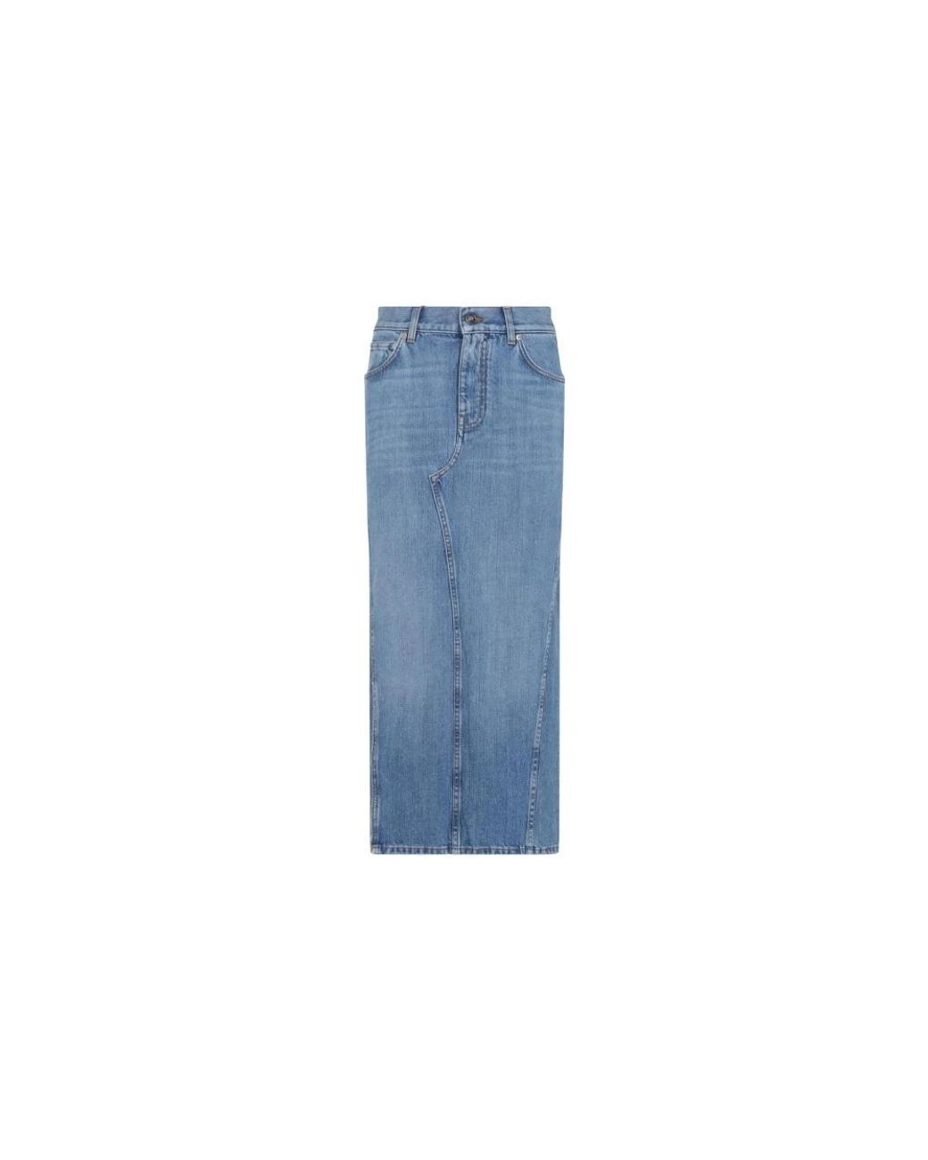 Givenchy Blue Denim Skirts