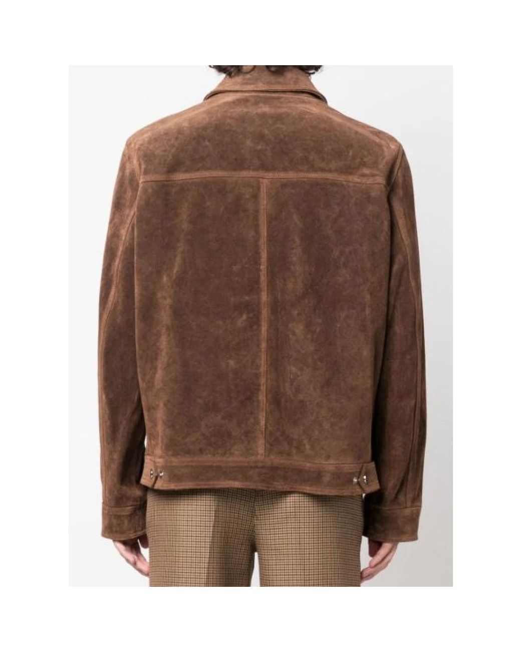 Leather Jackets di Etro in Brown da Uomo