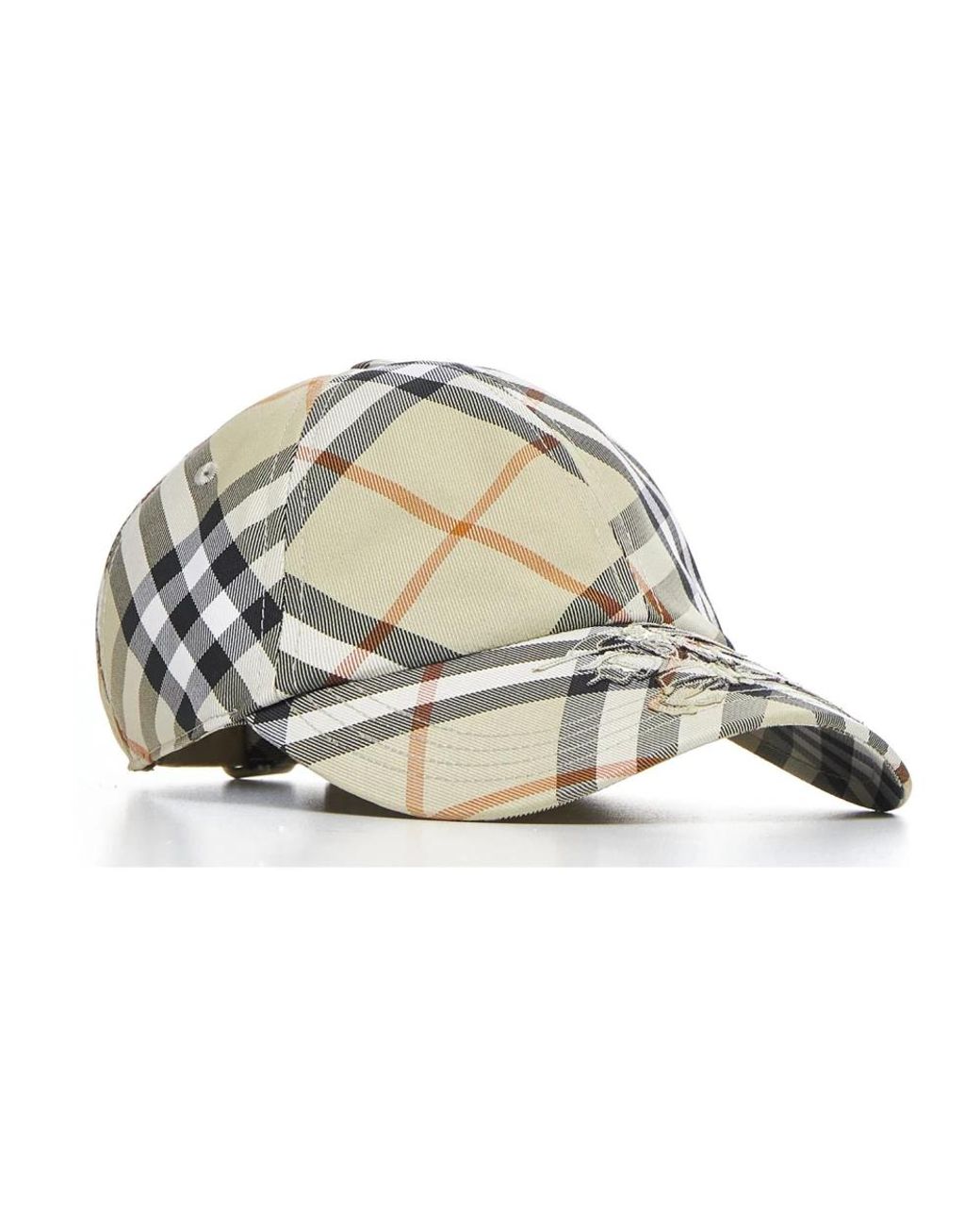 Caps Burberry de hombre de color Metallic