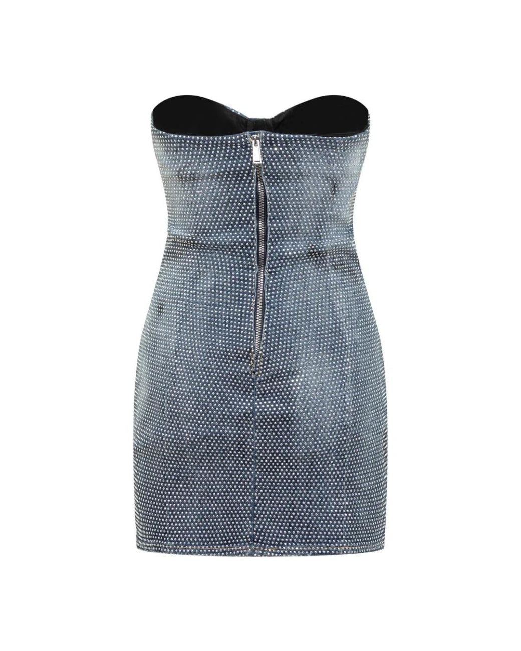 DSquared² Blue Short Dresses