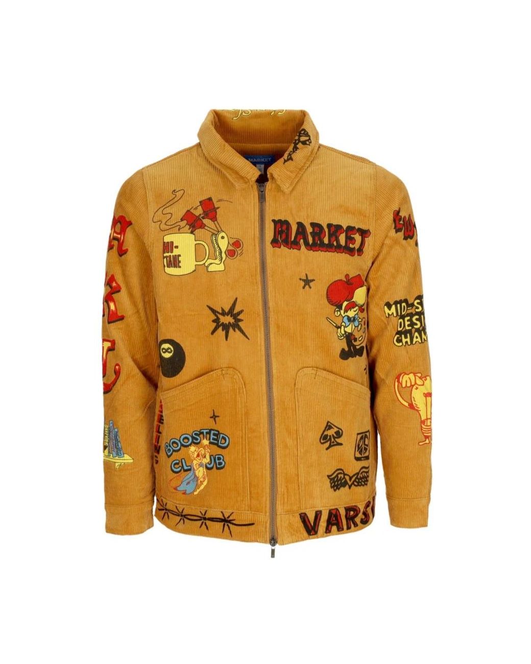 Market Yellow Light Jackets for men