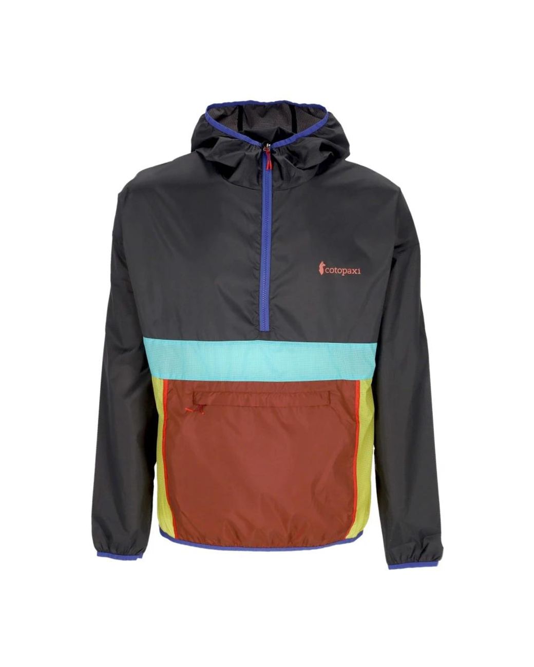 COTOPAXI Winddichte Anorak Halve Rits in het Blue voor heren