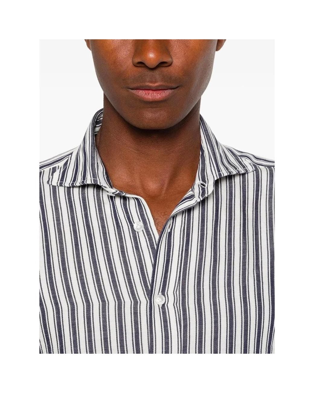 Borriello Blue Casual Shirts for men
