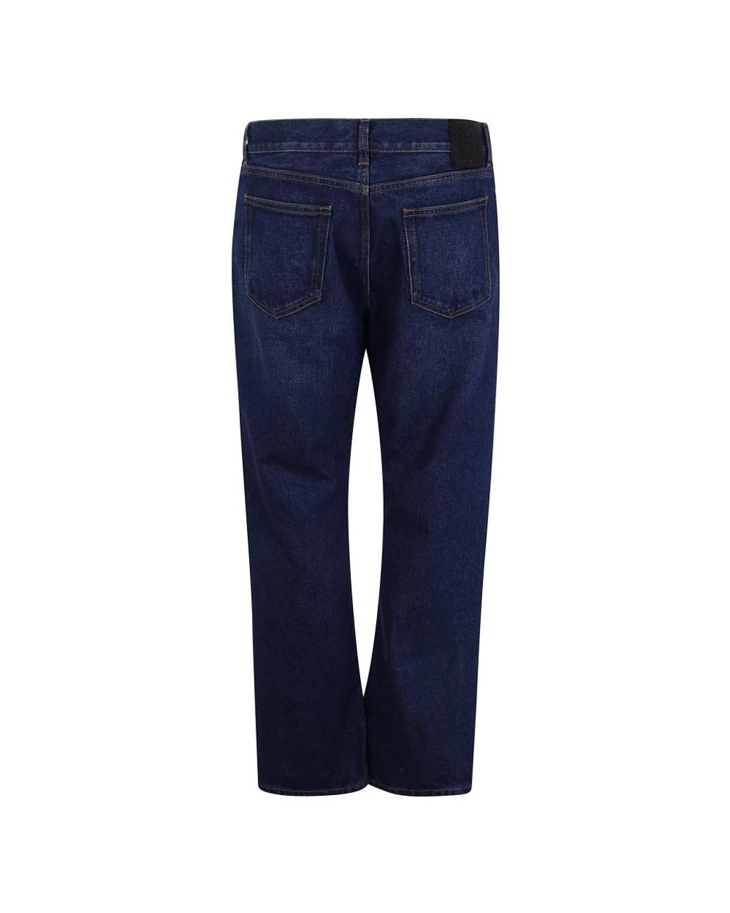 Off-White c/o Virgil Abloh Blue Straight Fit Jeans for men