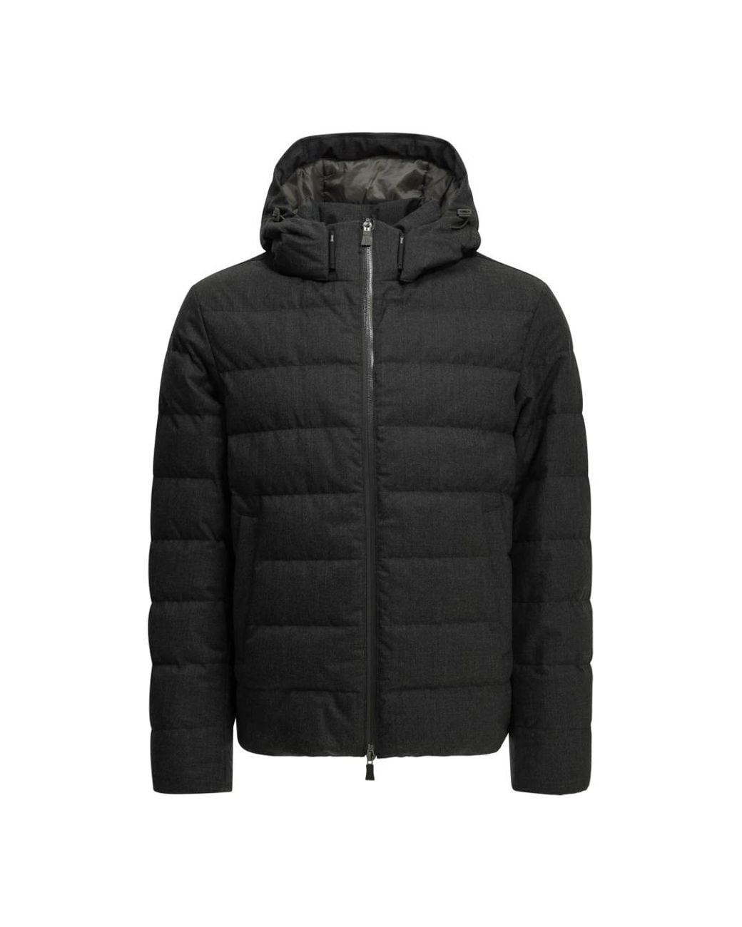 Down Jackets Herno pour homme en coloris Black