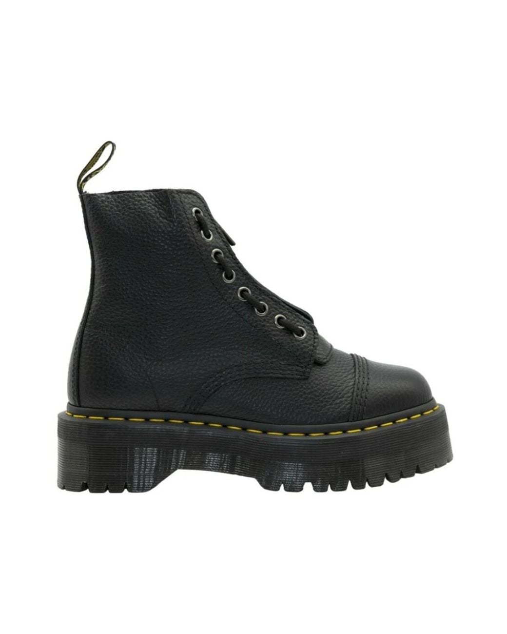 Dr. Martens Black Lace-Up Boots