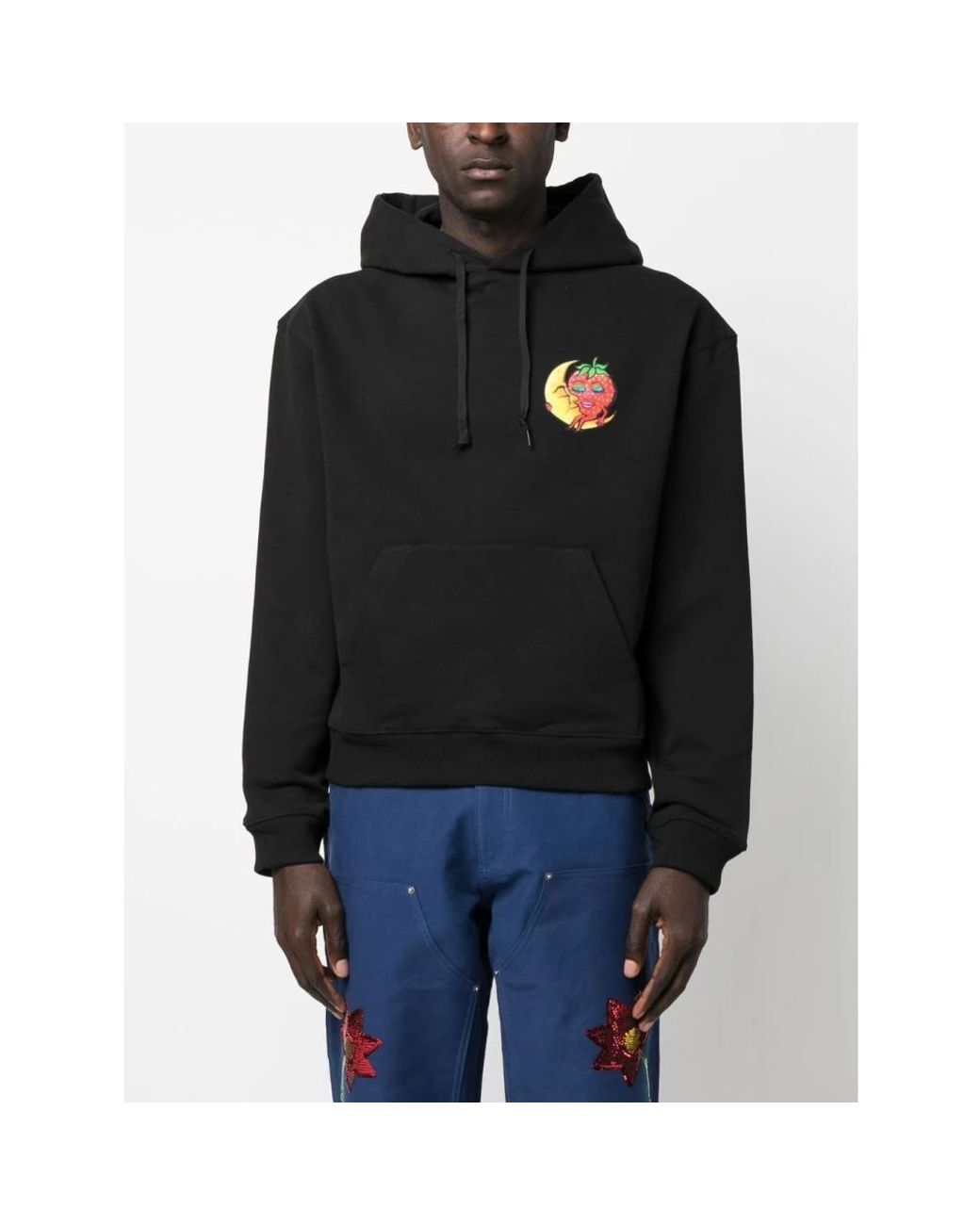 Sky High Farm Black Hoodies for men