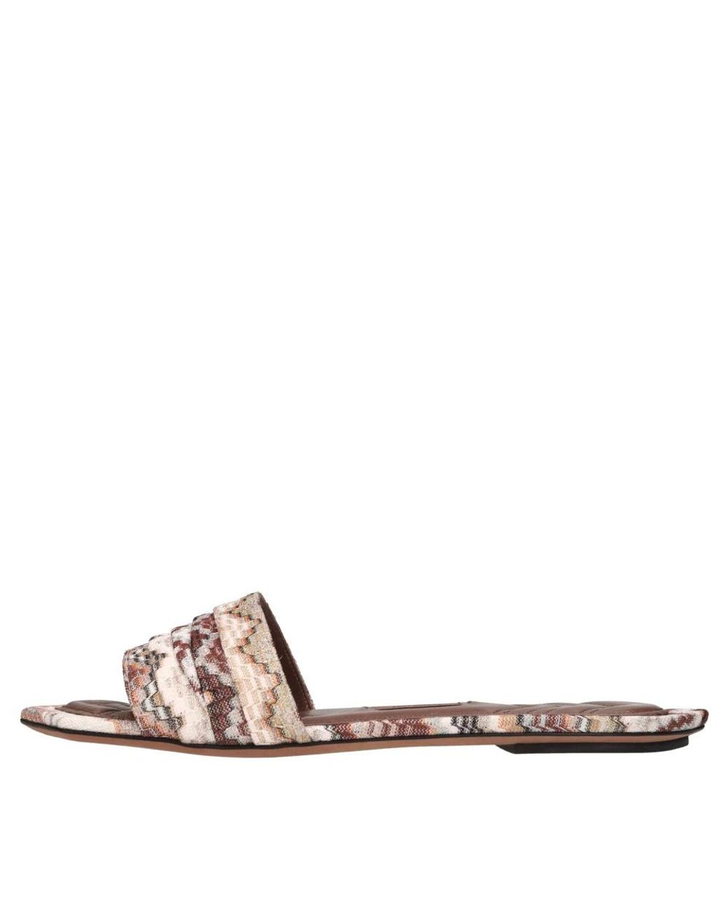 Missoni Brown Flat Shoes