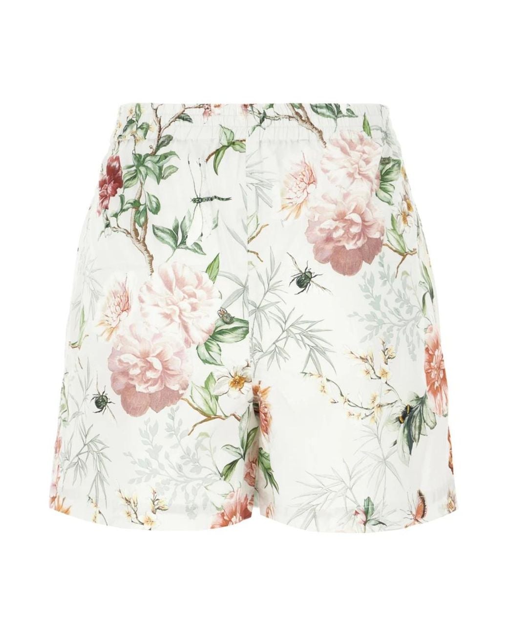 The Attico White Casual Shorts