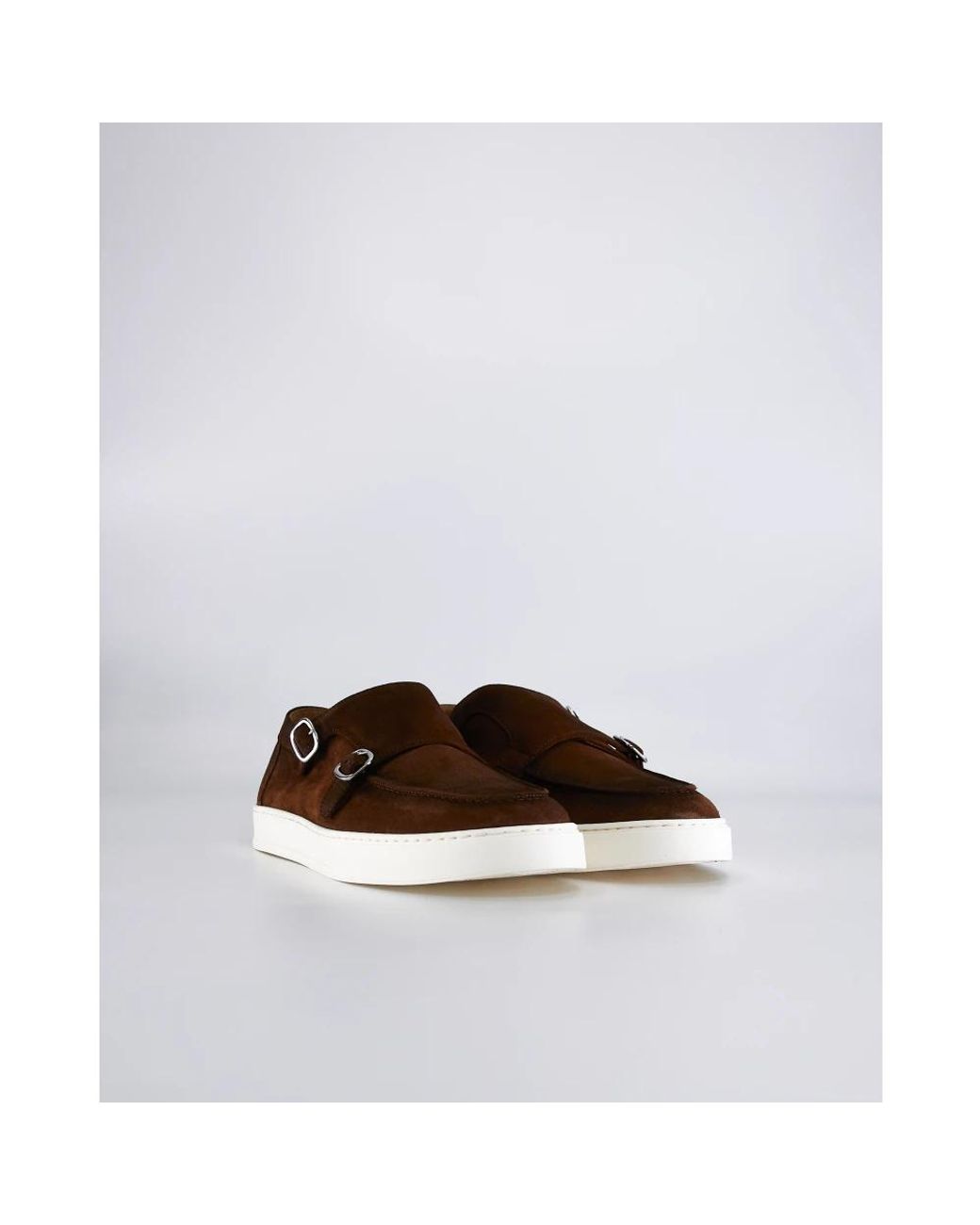 Doucal's Brown Flat Shoes for men