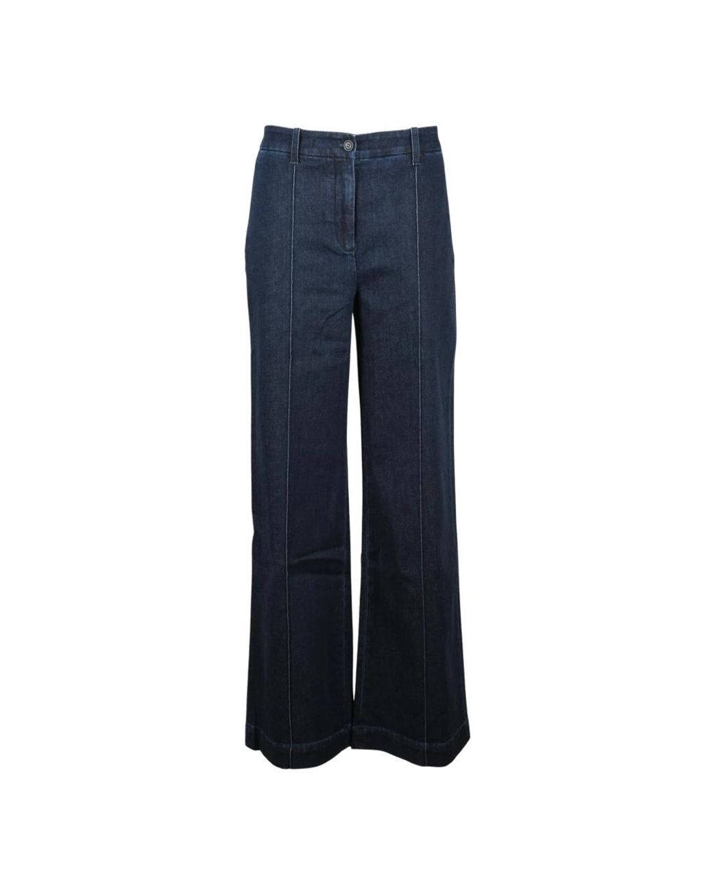 Eleventy Blue Wide Jeans