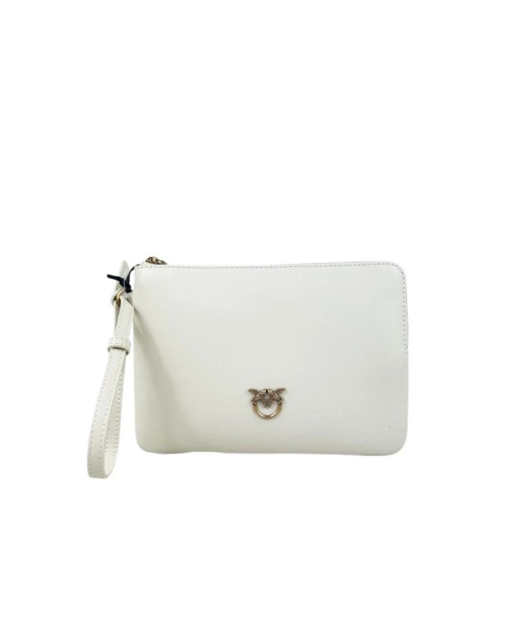 Pinko White Clutches