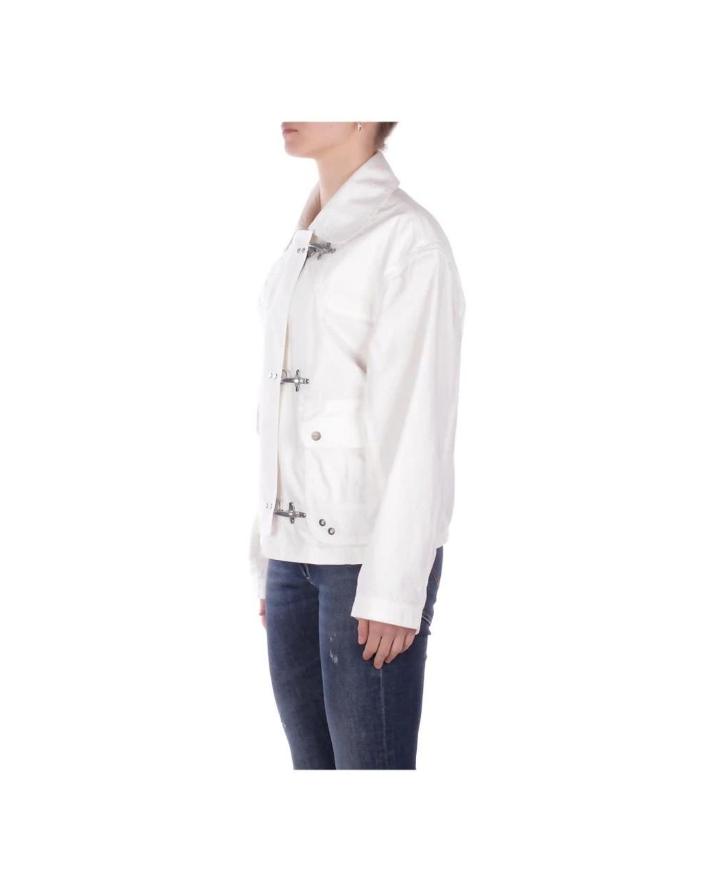 Fay White Light Jackets